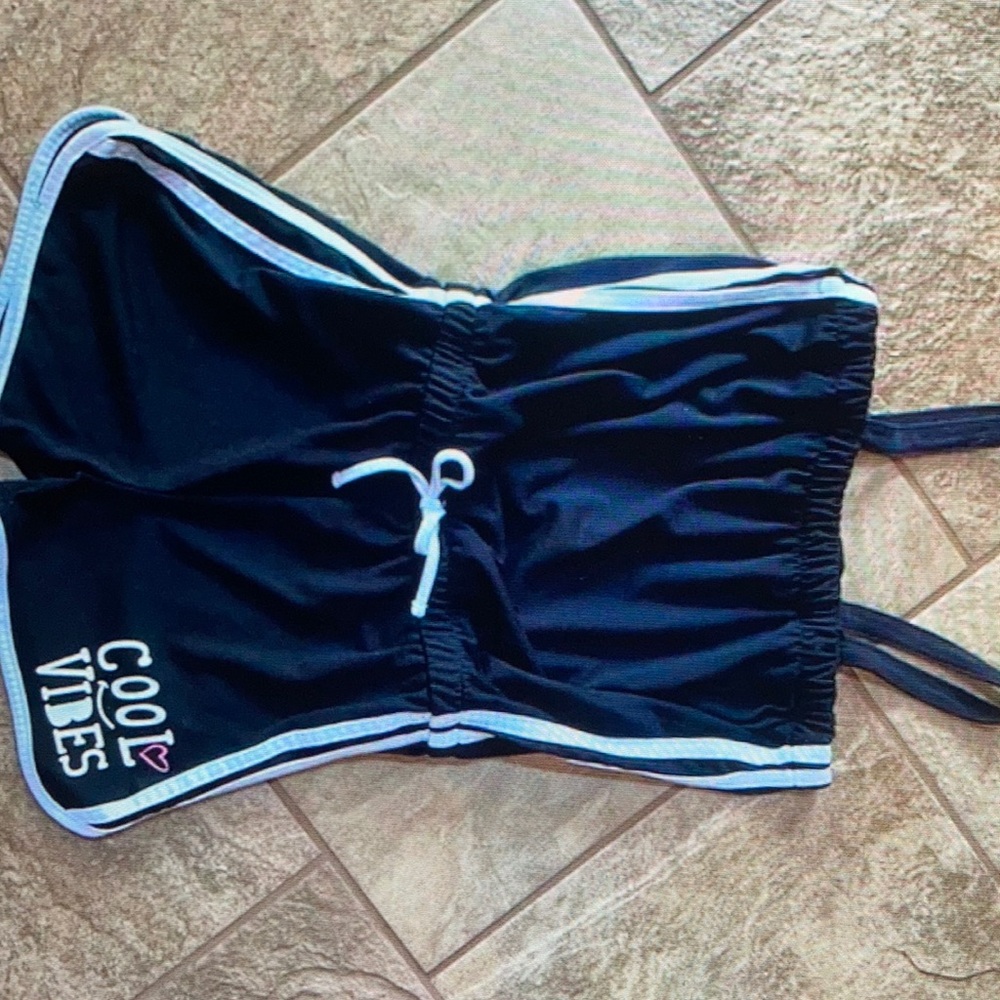 Star Ride black and white romper